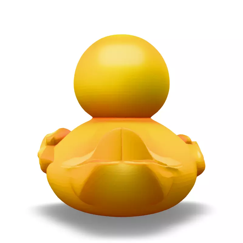 Realistic Rubber Duck 3D Model Low-poly 3D model_6