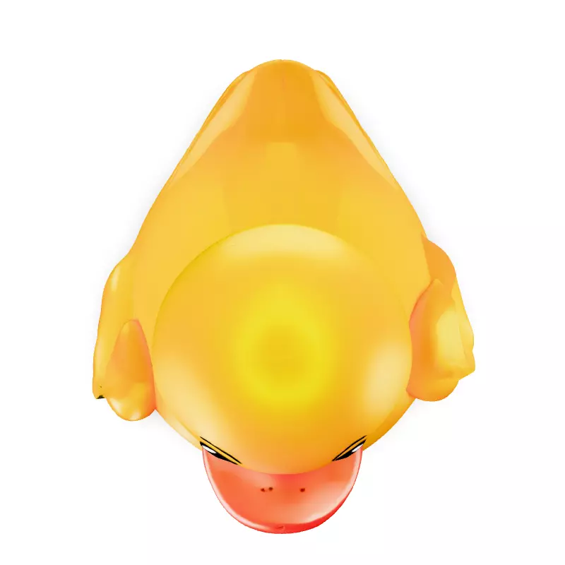 Realistic Rubber Duck 3D Model Low-poly 3D model_7