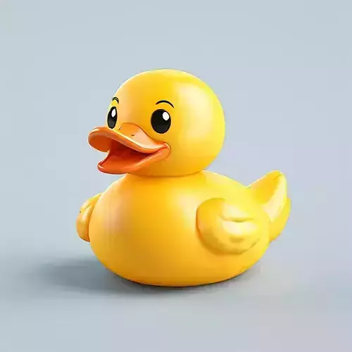 Realistic Rubber Duck 3D Model Low-poly 3D model Realistic Rubber Duck 3D Model Low-poly 3D model