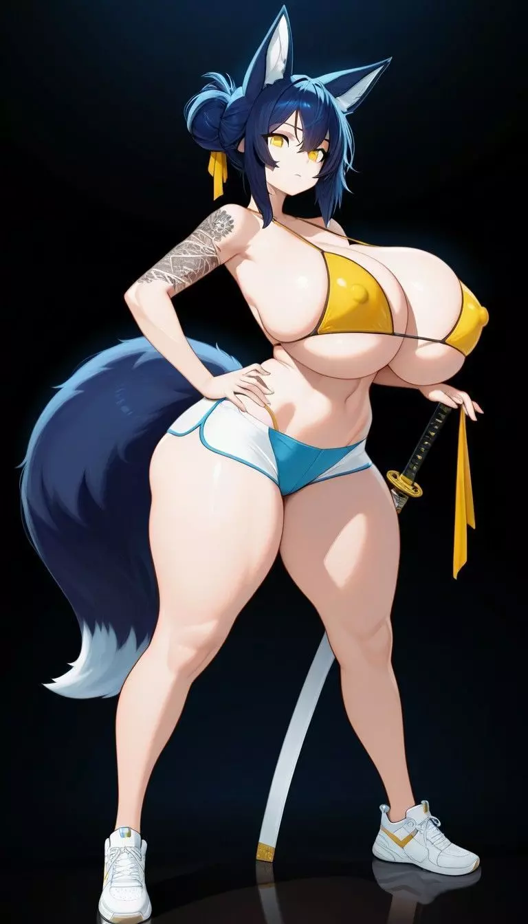 3d anime character 3D print model_8