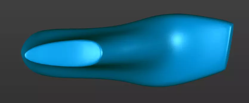 womens shoe last 3D print model_1