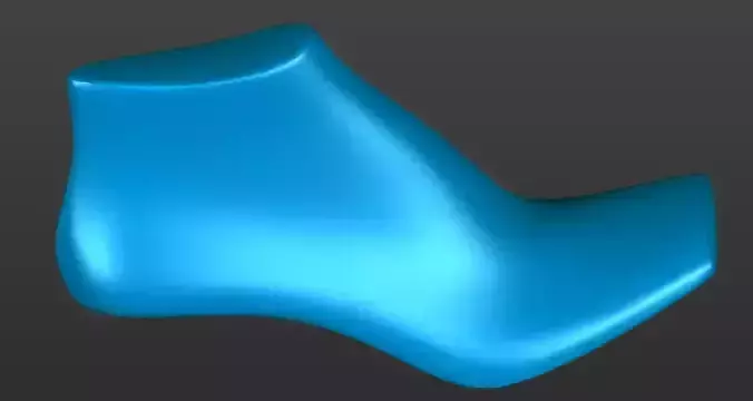 womens shoe last 3D print model womens shoe last 3D print model