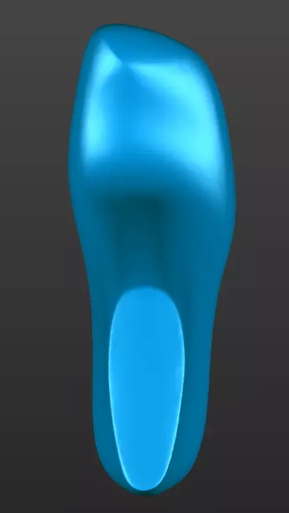 womens shoe last 3D print model_2