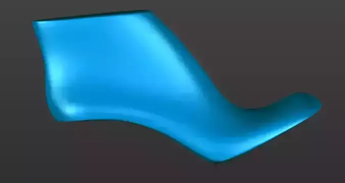 womens shoe last 3D print model womens shoe last 3D print model