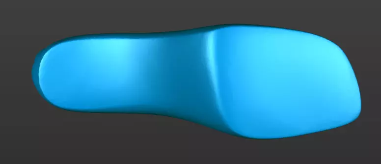 womens shoe last 3D print model_5