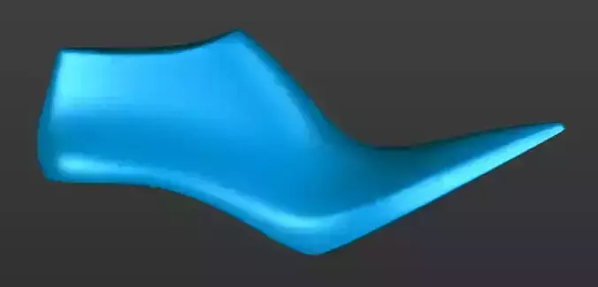 womens shoe last 3D print model womens shoe last 3D print model