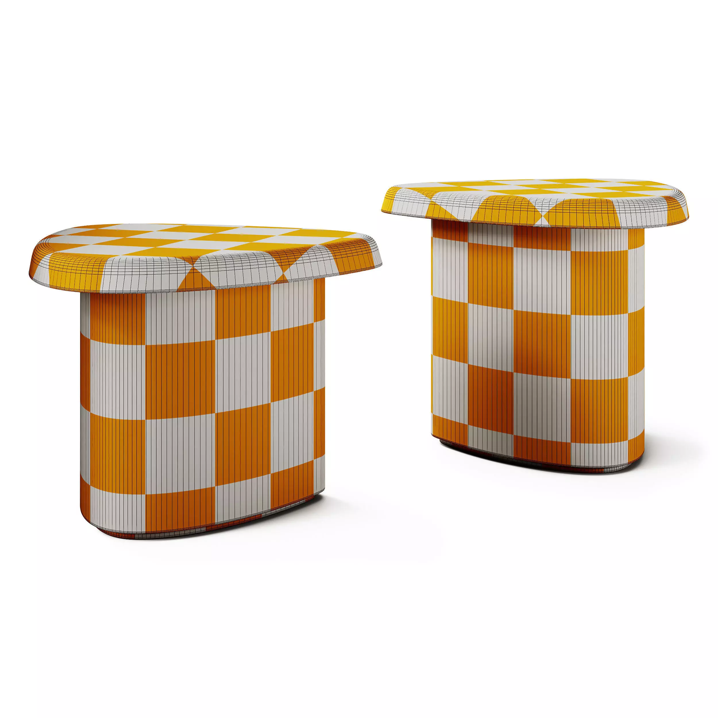 Carpanese Home Bitt Coffee Tables 3D model_8