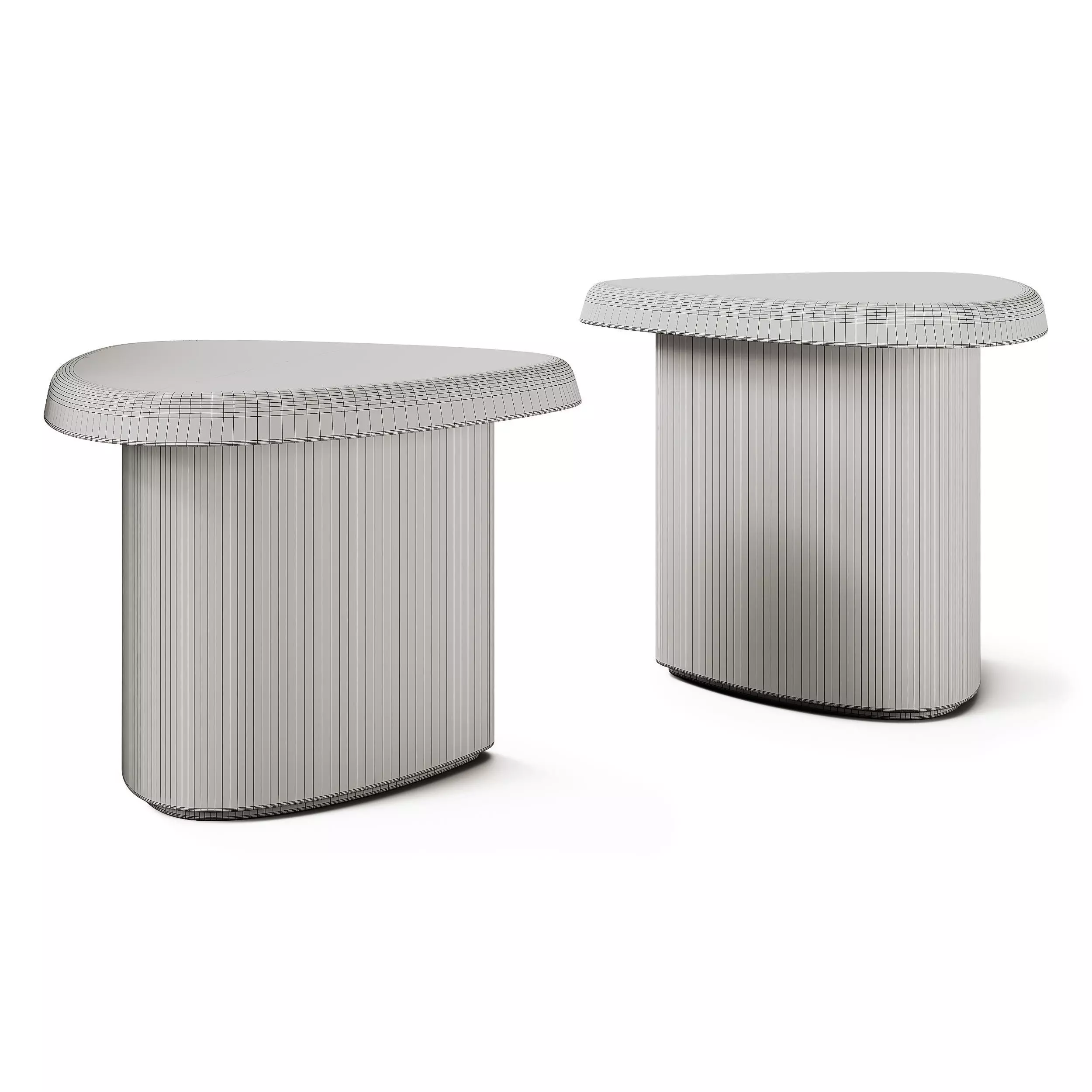 Carpanese Home Bitt Coffee Tables 3D model_7