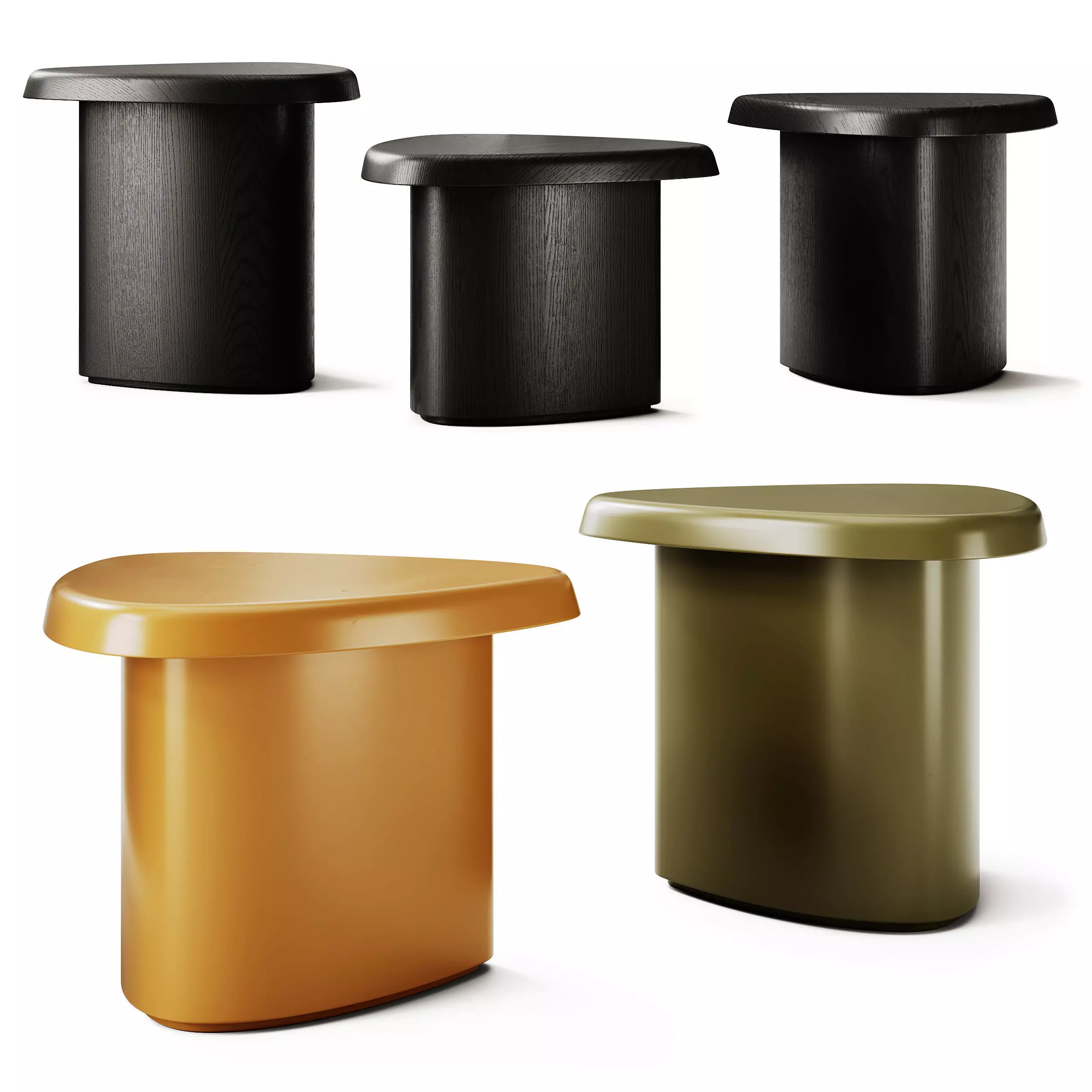 Carpanese Home Bitt Coffee Tables 3D model_3