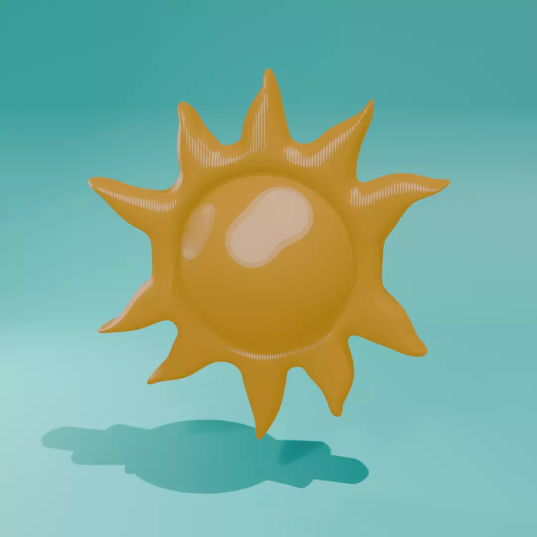 Beach Asset  3D model_4