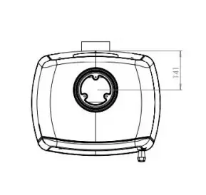 Compact Modern Fireplace Stove 3D Model High and Low Poly Low-poly 3D model_6