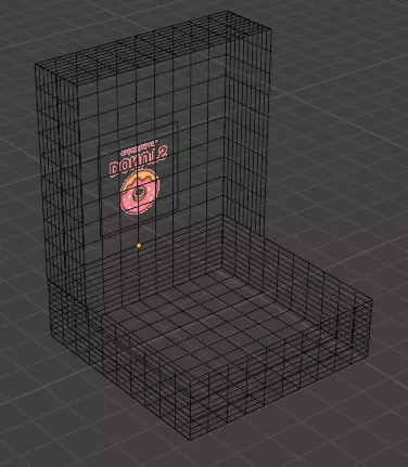 donut plus boite de donut plus animation fais avec blender 3D model_11