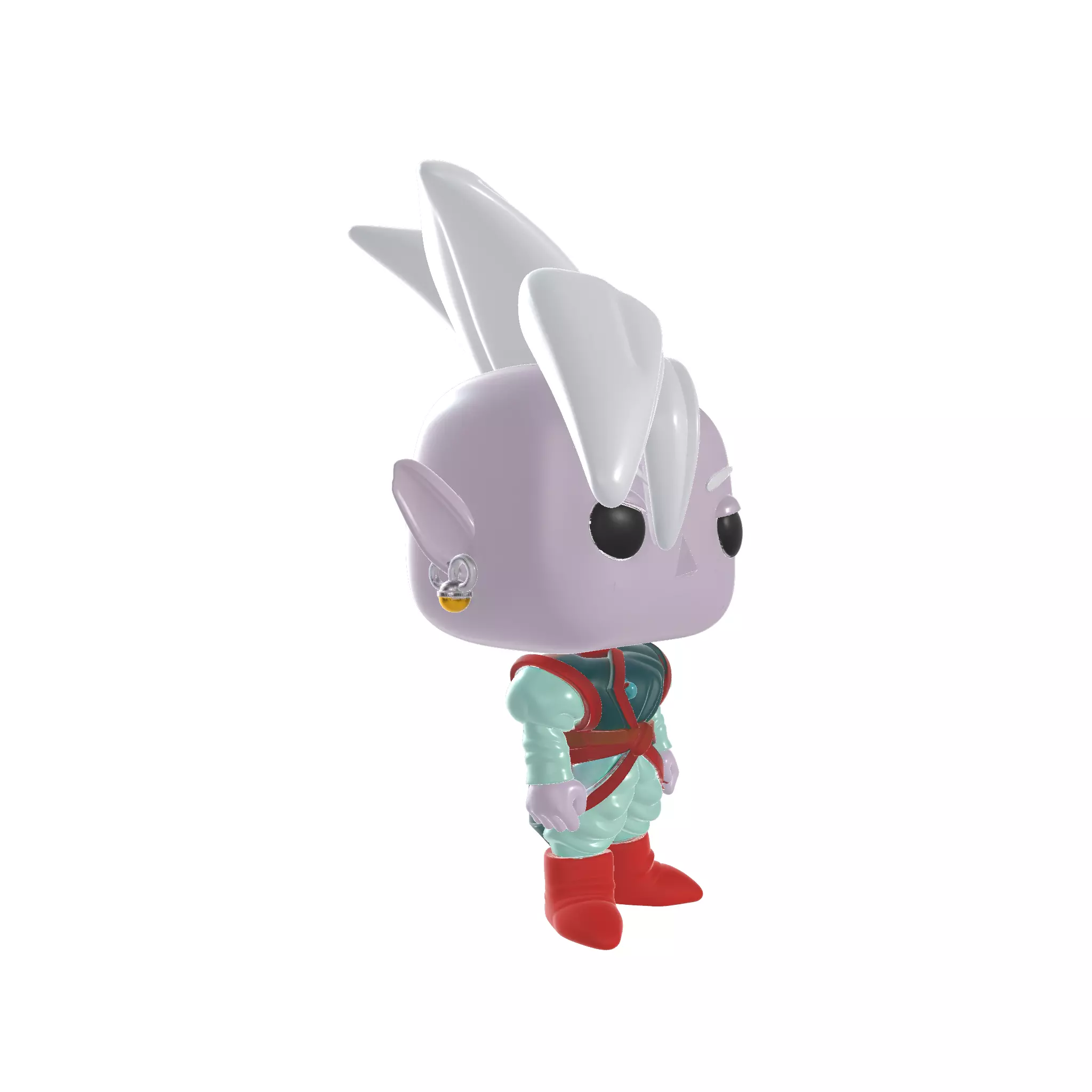 Shin Dragon Ball Super Anime-Inspired Chibi 3D print model_1