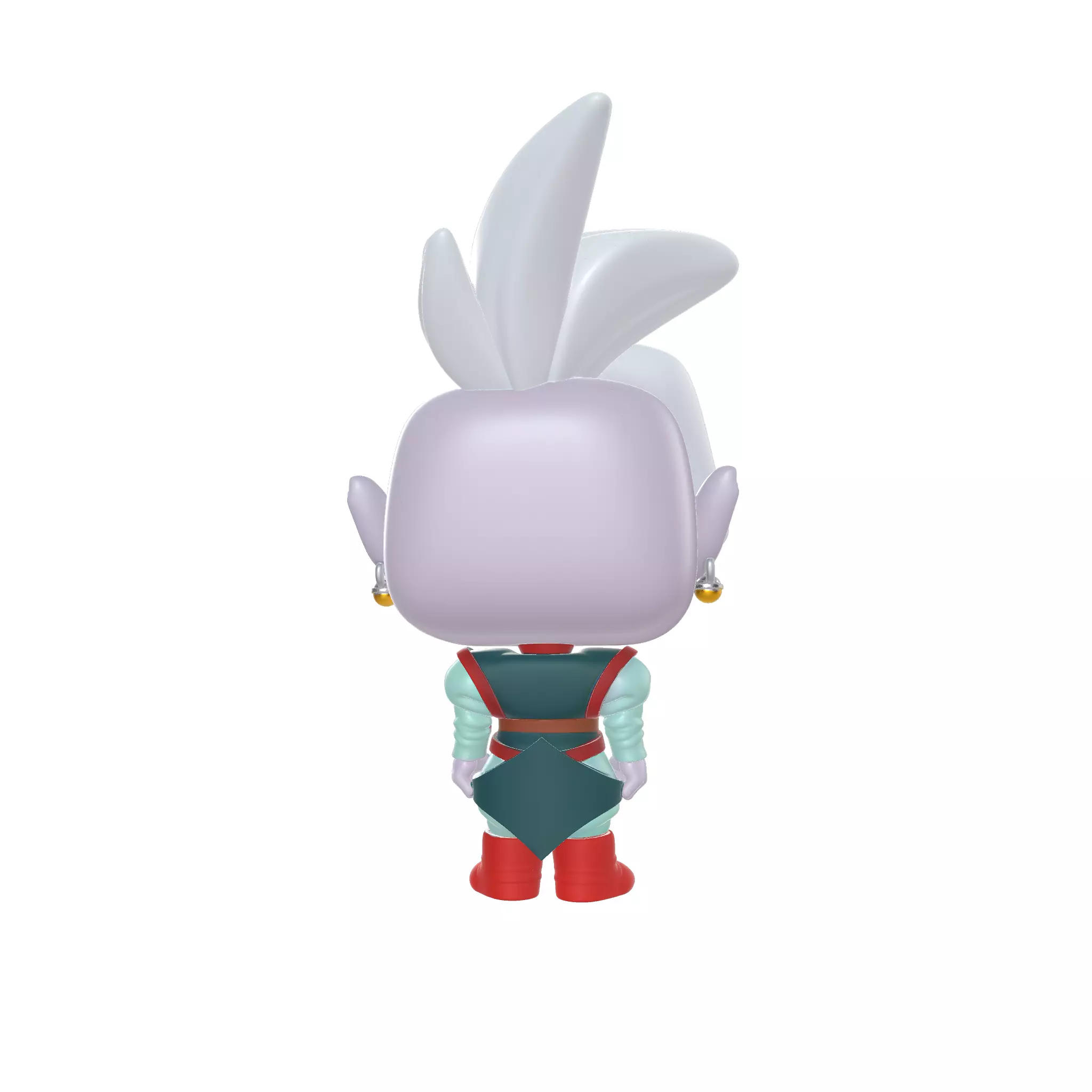 Shin Dragon Ball Super Anime-Inspired Chibi 3D print model_3