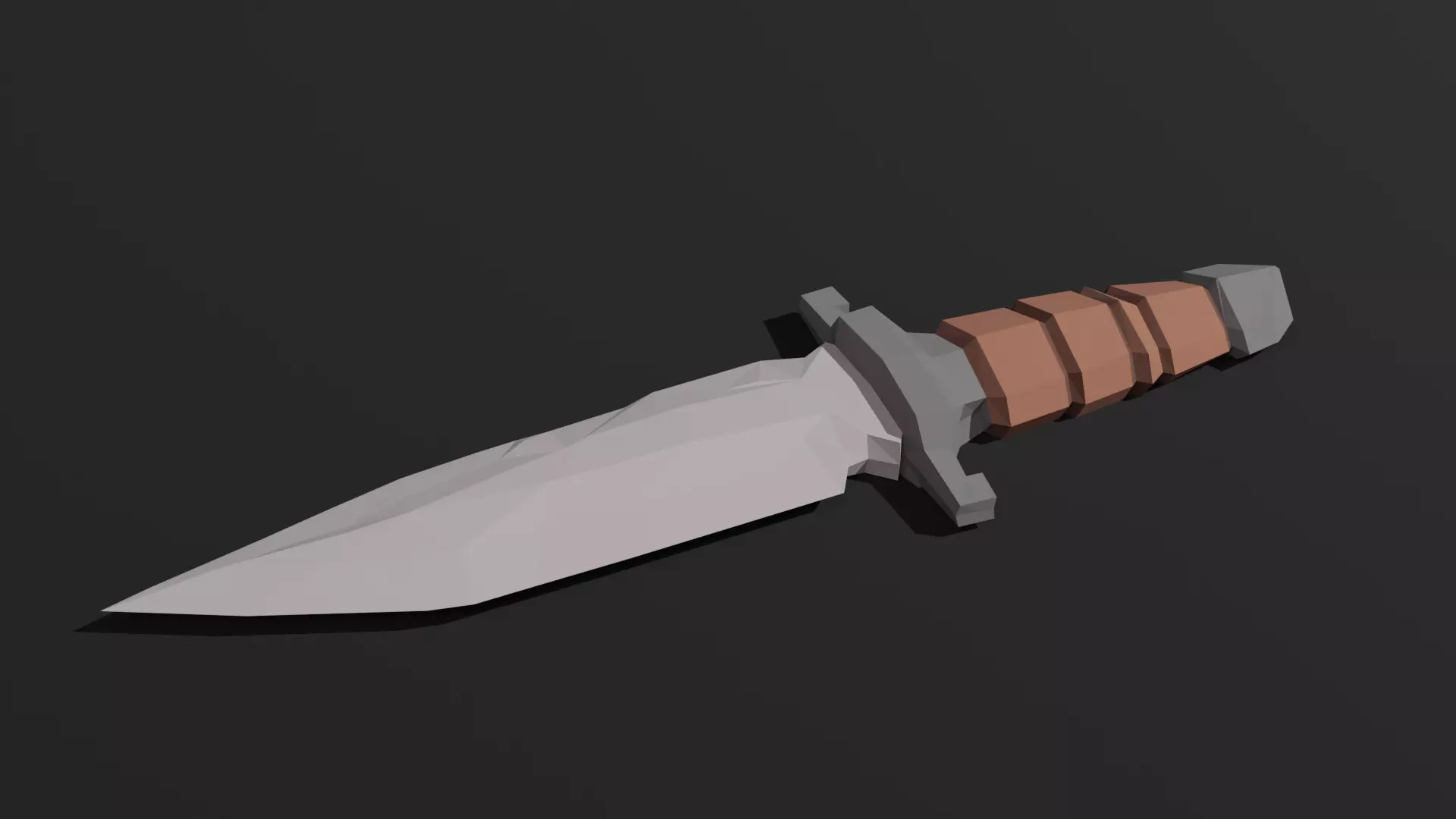 Assassin Character Game Ready Low Poly PBR Model Low-poly 3D model_13