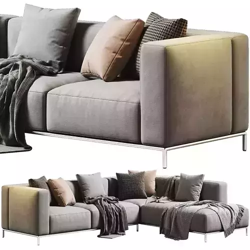 Mex Hi Sofa Set 001 3D model