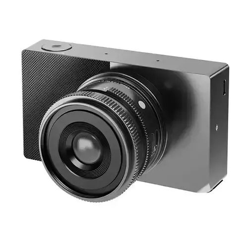 BF Digital Camera Black by Sigma 3D model