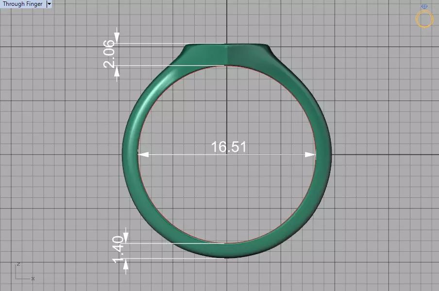 Heart Signet Ring Solid SOLID and HOLLOWED RINGS 3D print model_36