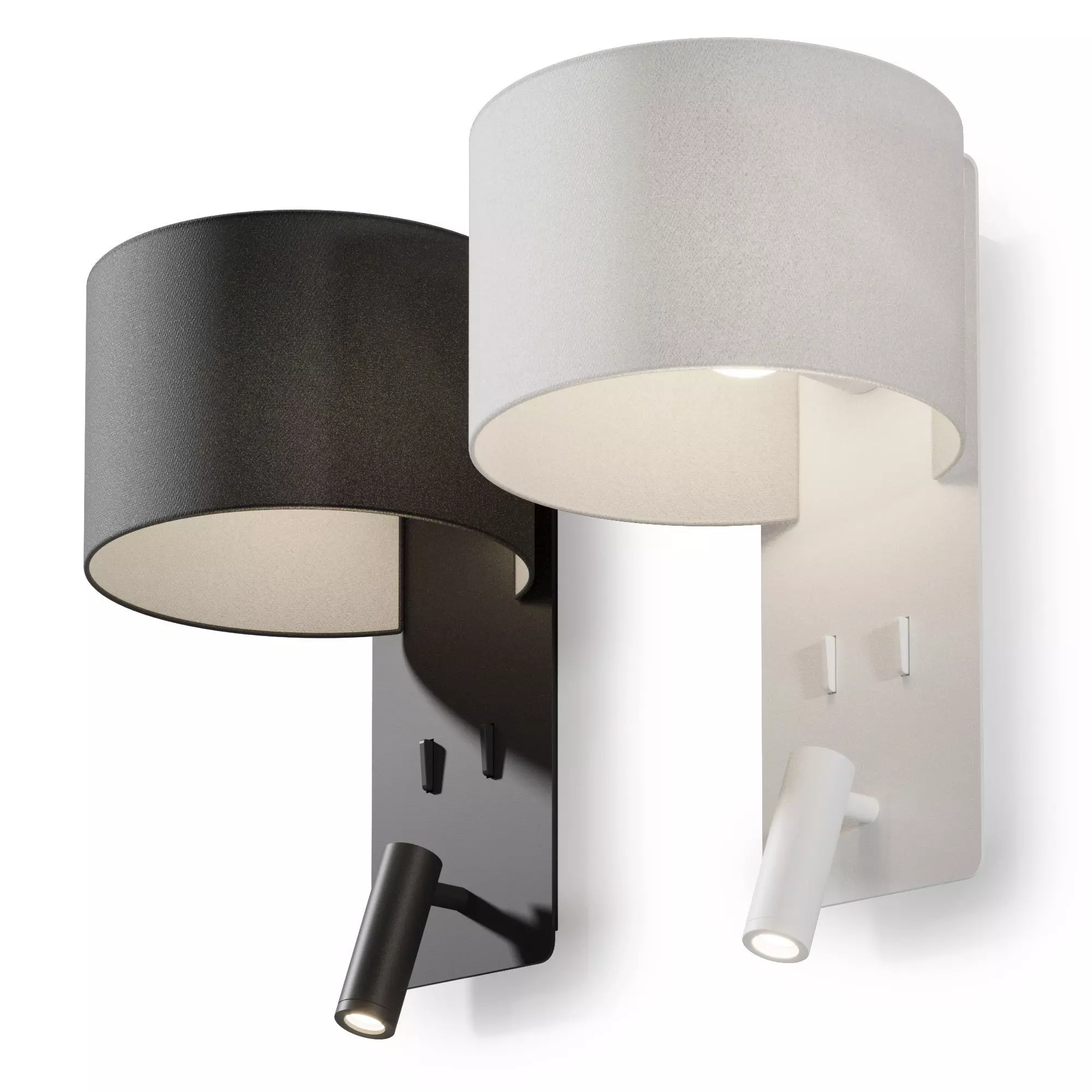 Faro Barcelona Fold Wall Lamp with Reading  3D model_6