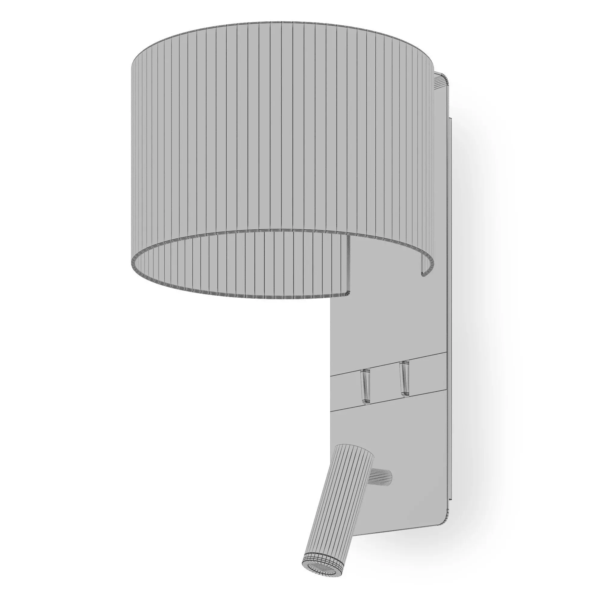 Faro Barcelona Fold Wall Lamp with Reading  3D model_7