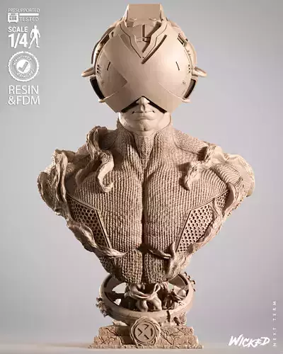 Wicked Marvel Professor Portrait Bust