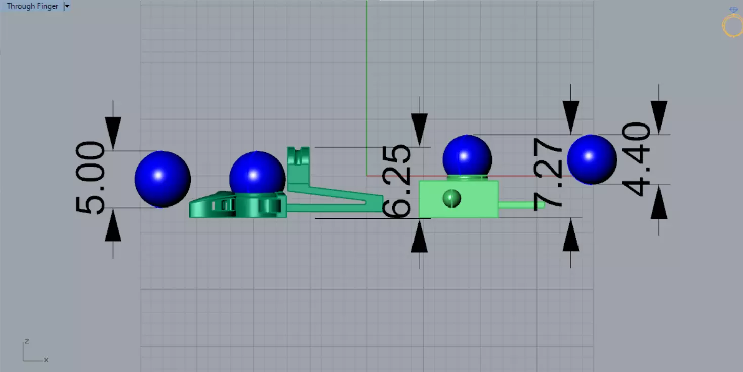 Geometric decorative lock gold and pearl model gl0012 3D print model_12