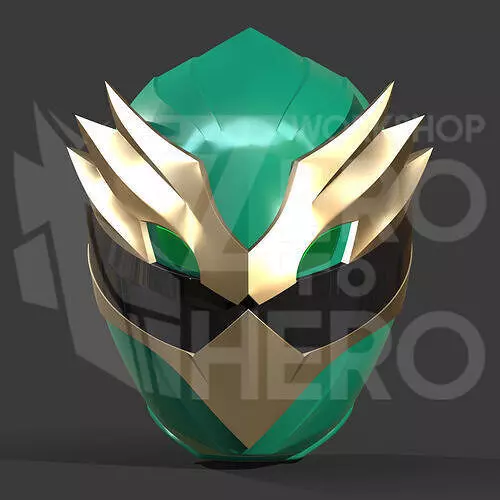 Combo of 5 helmet Gozyuger Helmet 3D Model Collection_9