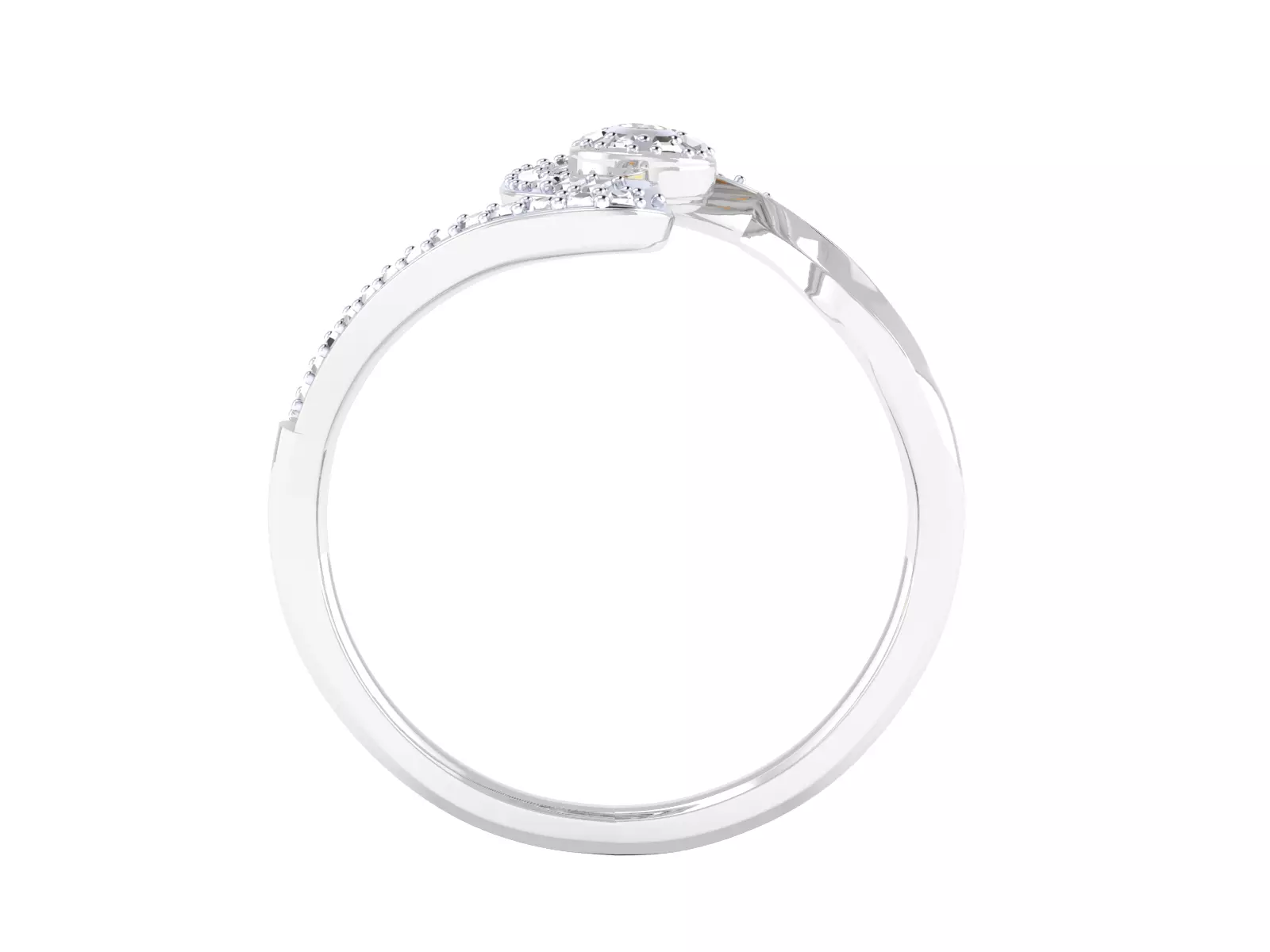 Women Ring Render 3dm STL MTL SLC JCD OBJ FBX Details 3D print model_5