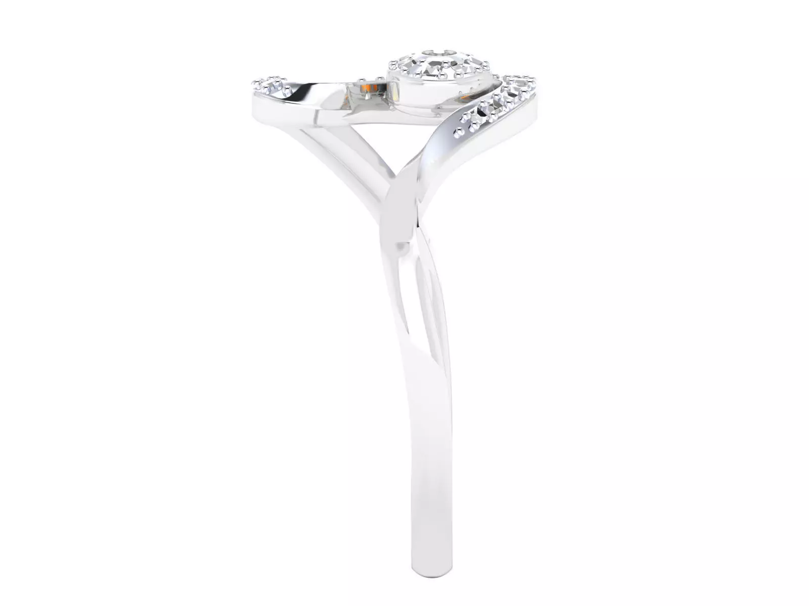 Women Ring Render 3dm STL MTL SLC JCD OBJ FBX Details 3D print model_10