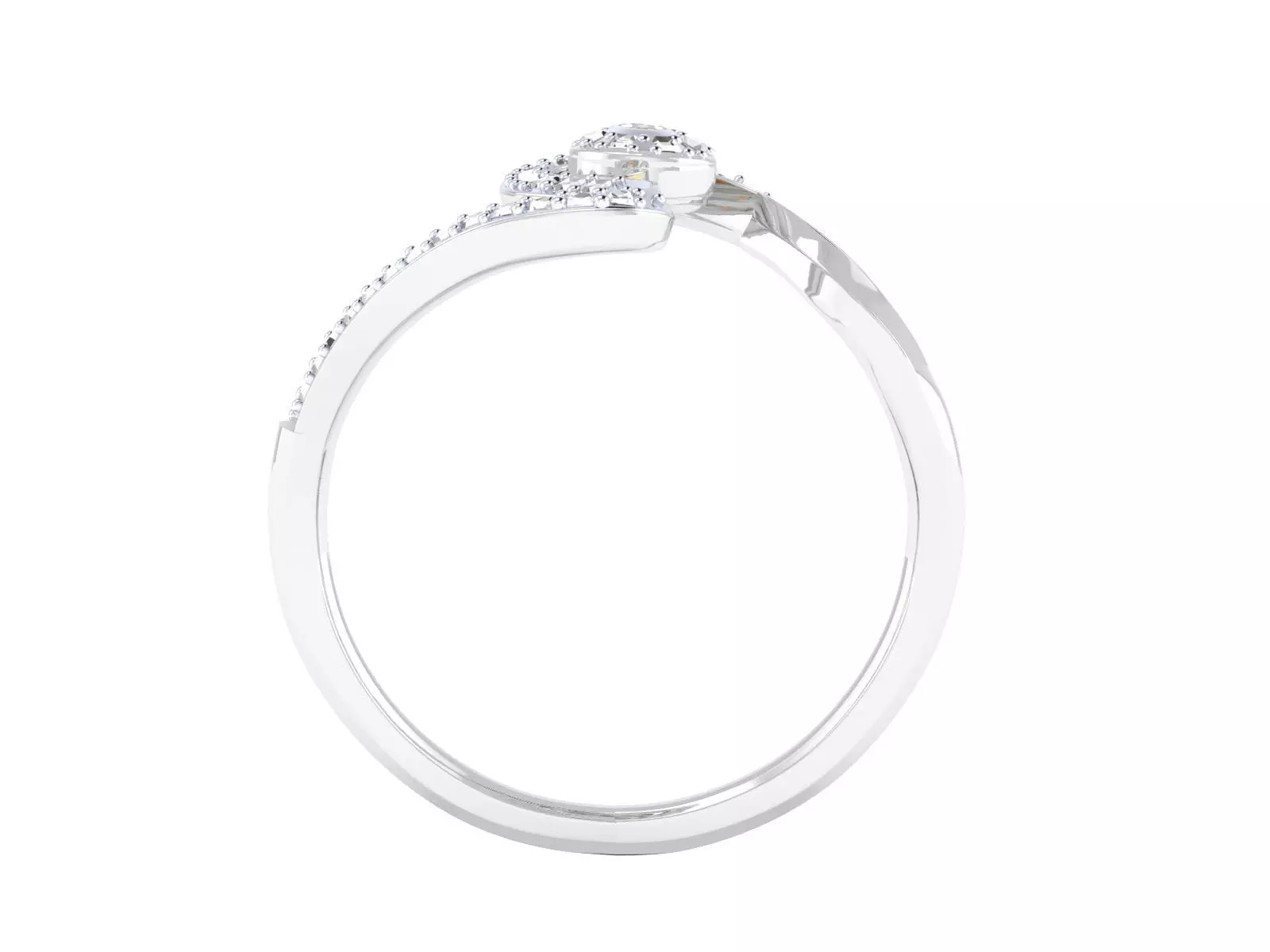 Women Ring Render 3dm STL MTL SLC JCD OBJ FBX Details 3D print model_4