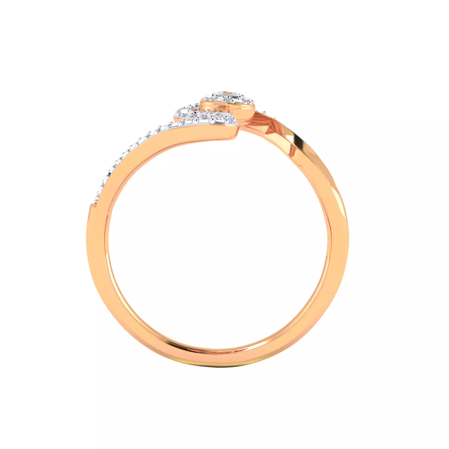 Women Ring Render 3dm STL MTL SLC JCD OBJ FBX Details 3D print model_3