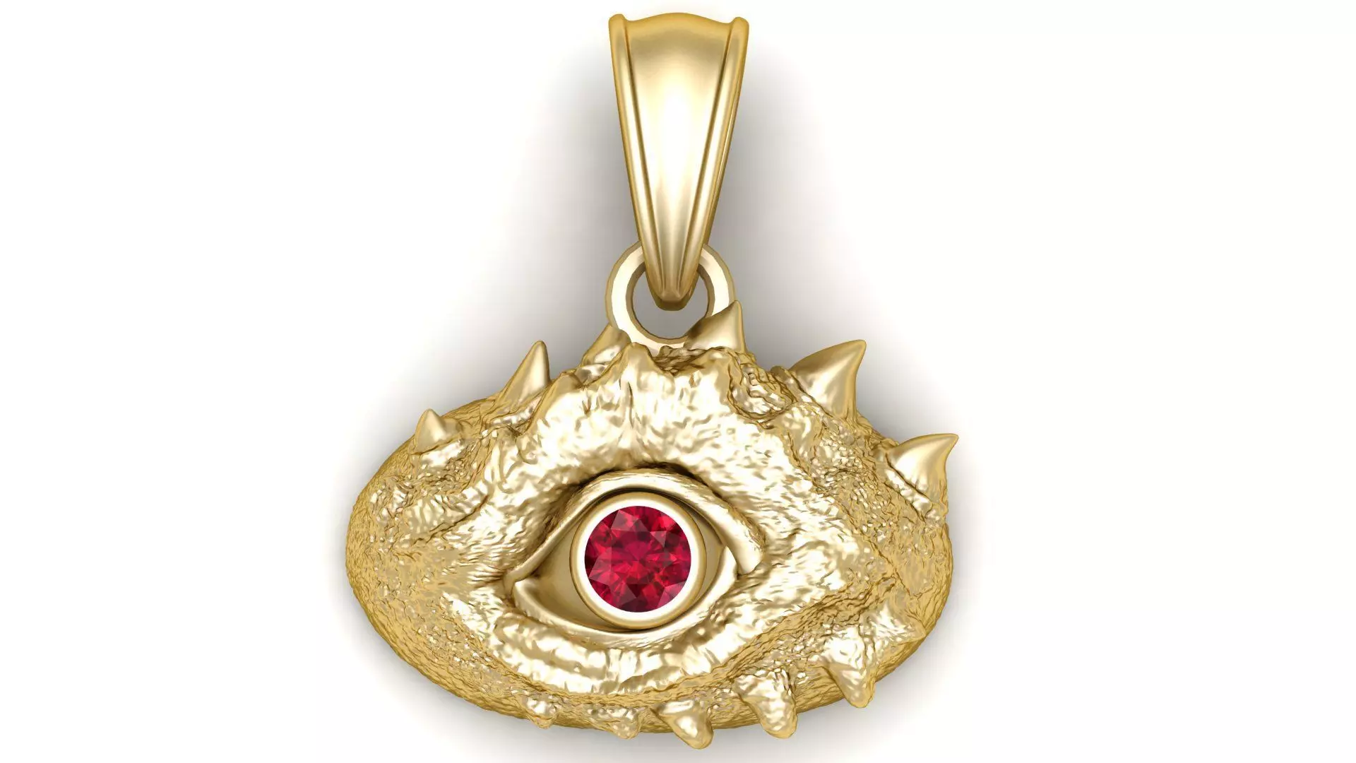 Dragon Eye Pendant 3D print model