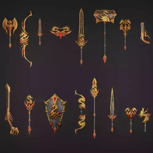 Dragon Decade Weapons
