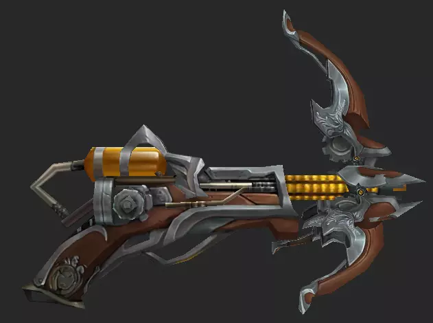Weapons Pack 11 - Clockwork Rebellion Low-poly 3D model_7