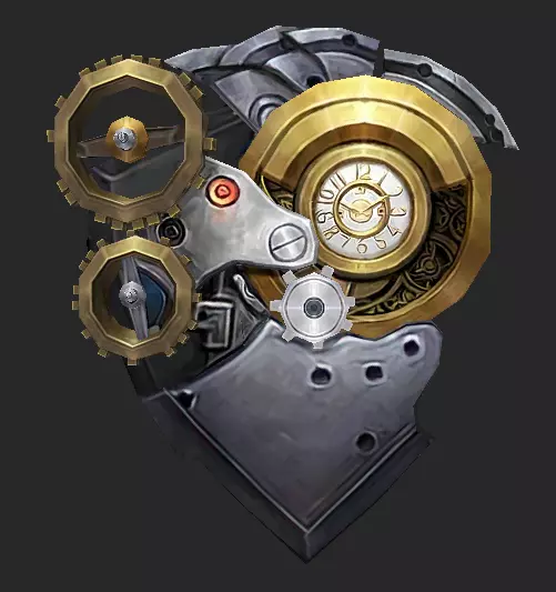 Weapons Pack 11 - Clockwork Rebellion Low-poly 3D model_11