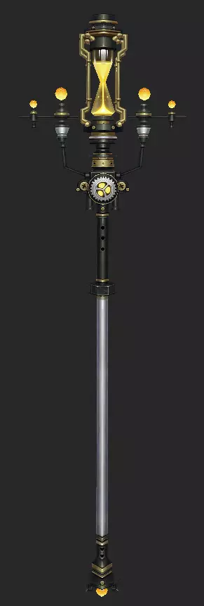 Weapons Pack 11 - Clockwork Rebellion Low-poly 3D model_6