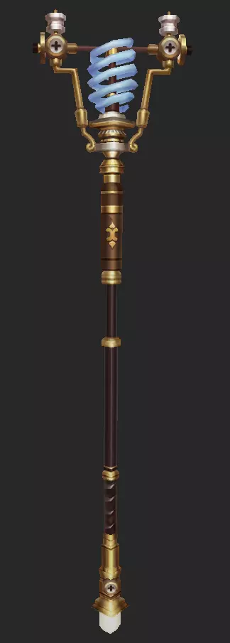 Weapons Pack 11 - Clockwork Rebellion Low-poly 3D model_3