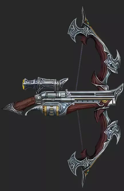 Weapons Pack 11 - Clockwork Rebellion Low-poly 3D model_9