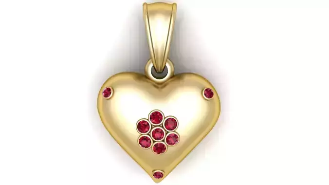 heartshaped pendant