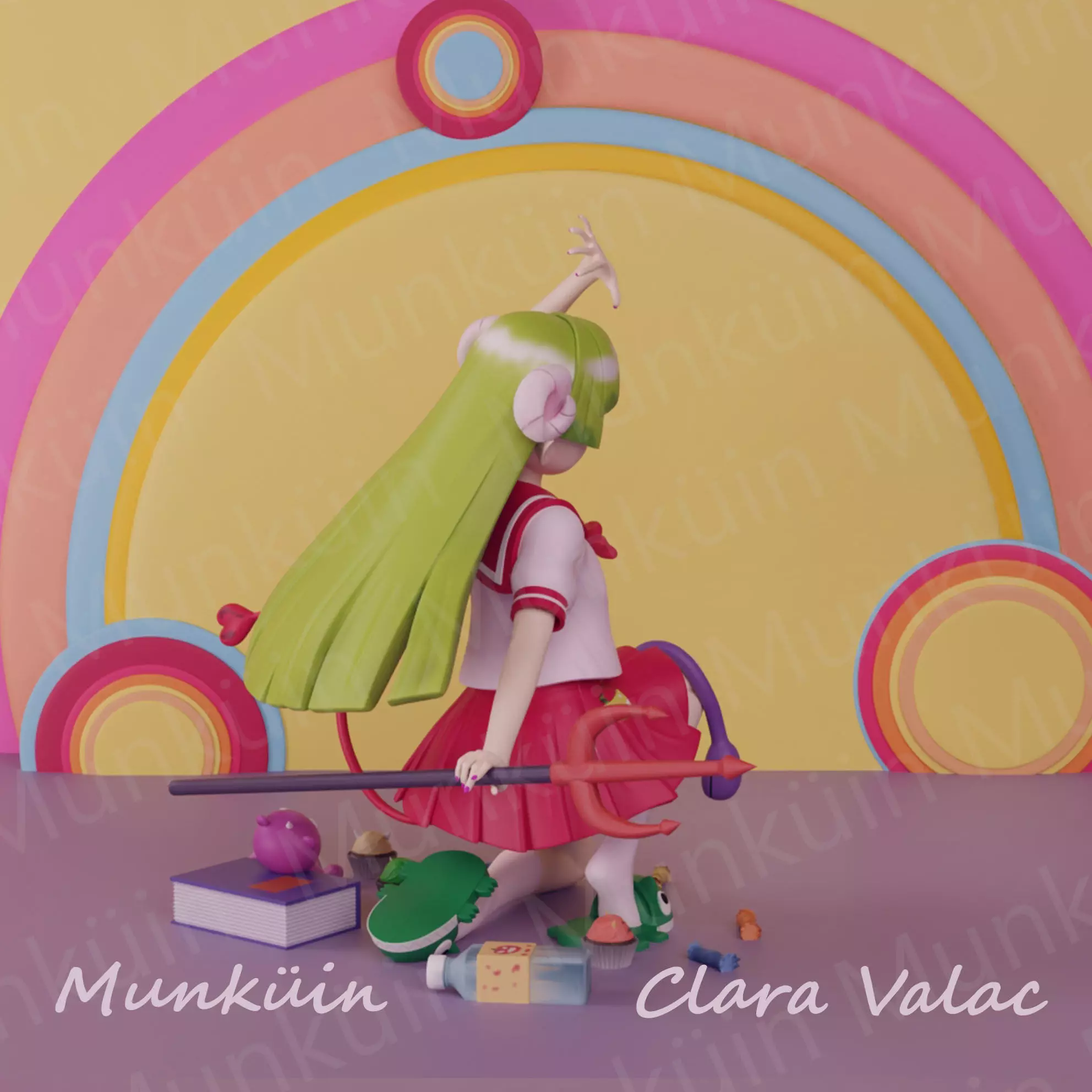 Clara Valac 3D print model_1