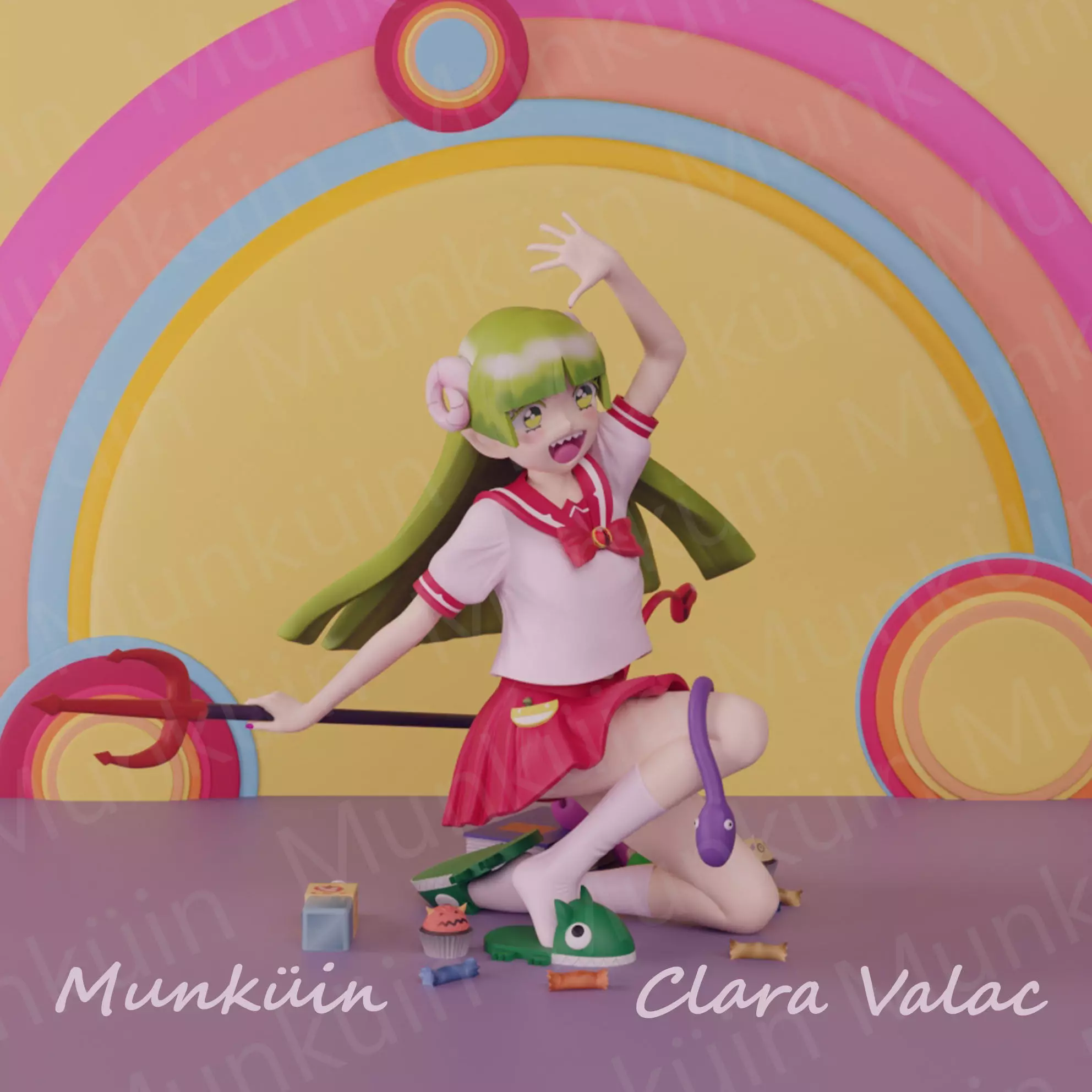 Clara Valac 3D print model_4