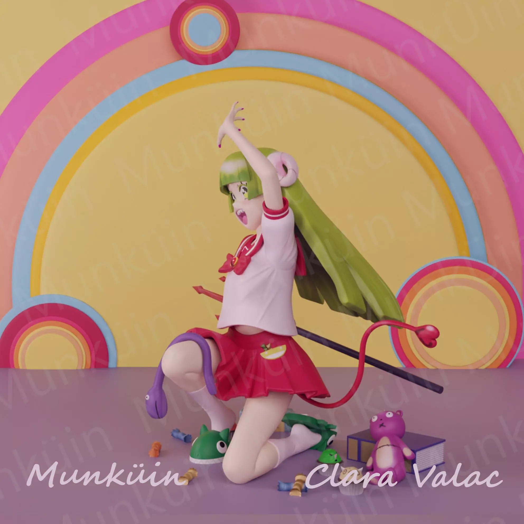 Clara Valac 3D print model_9