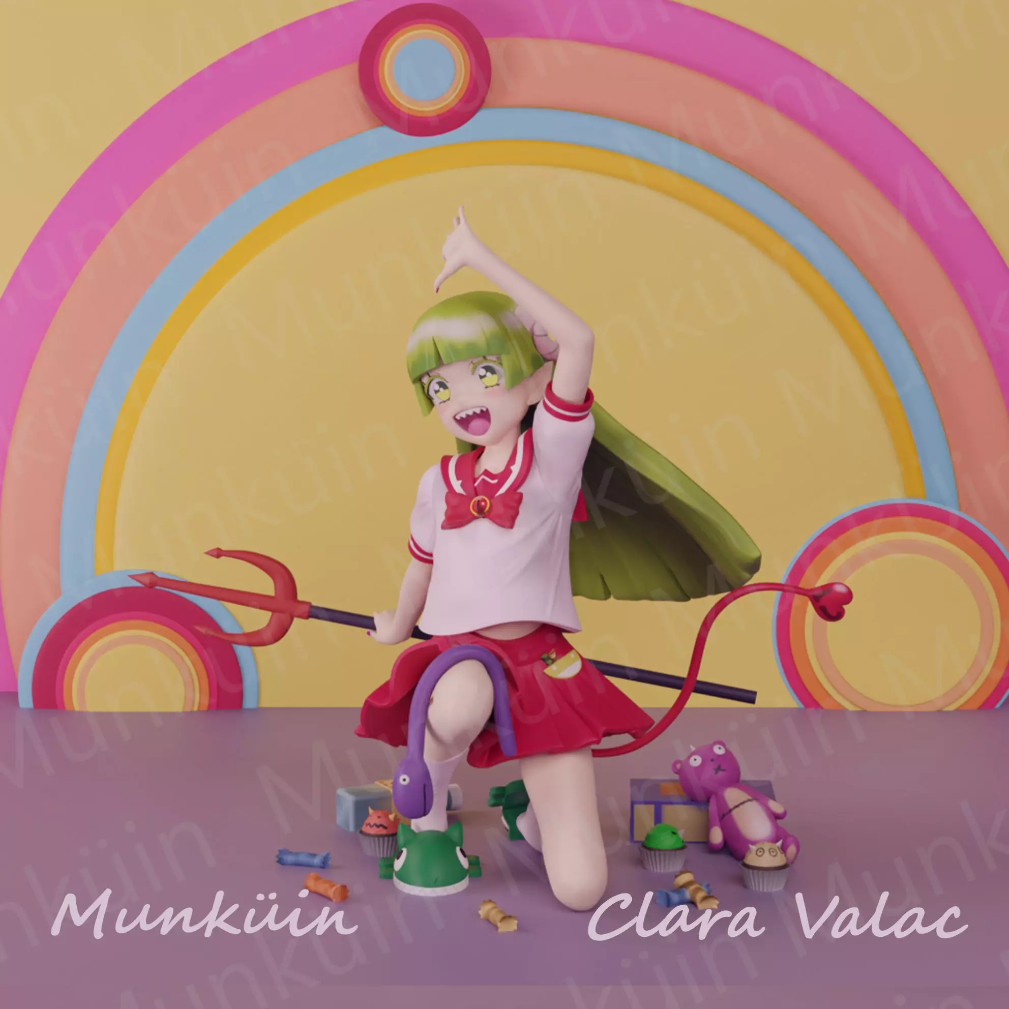 Clara Valac 3D print model_8