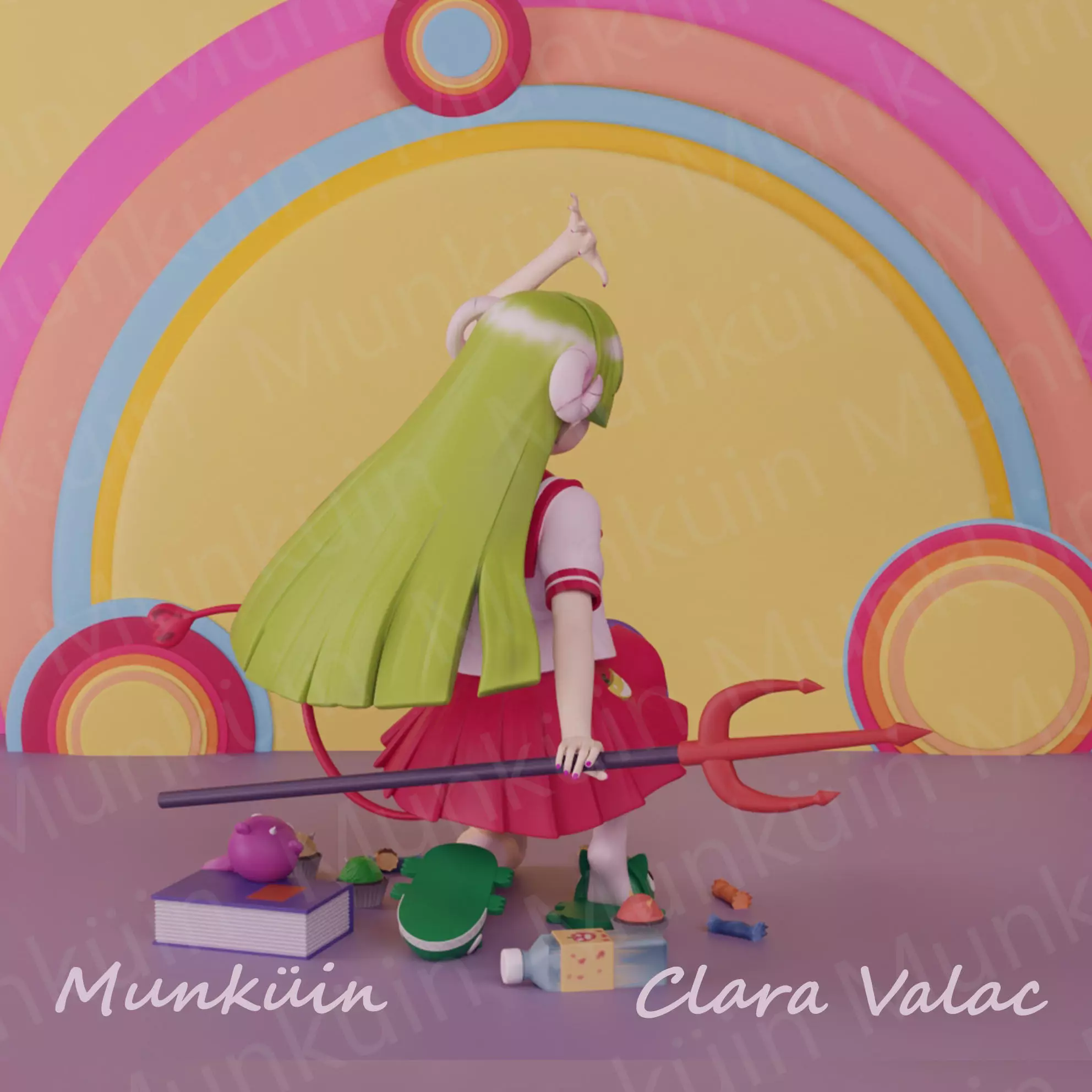 Clara Valac 3D print model_14