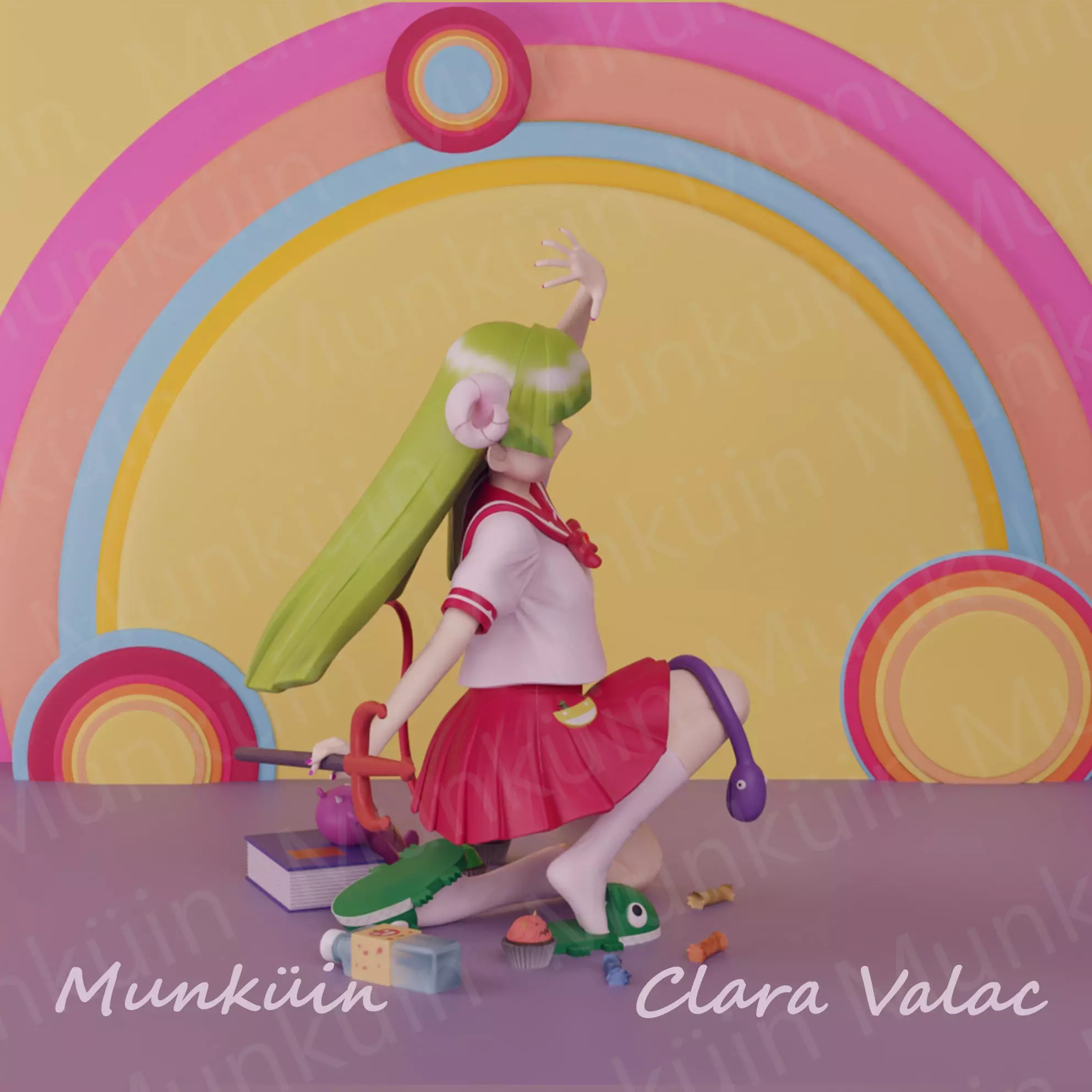 Clara Valac 3D print model_2