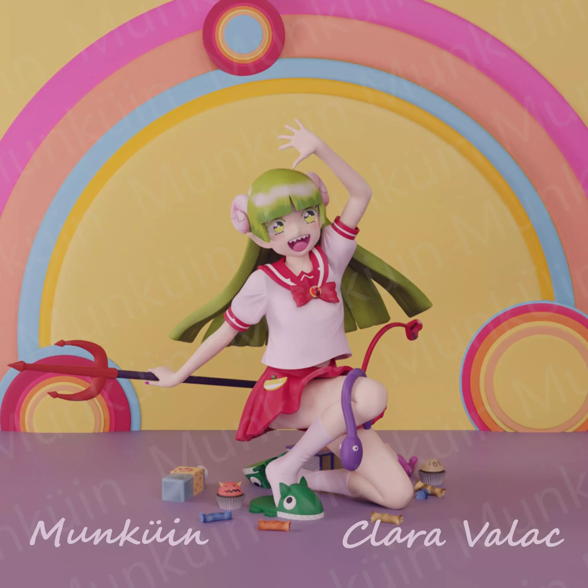 Clara Valac 3D print model_5