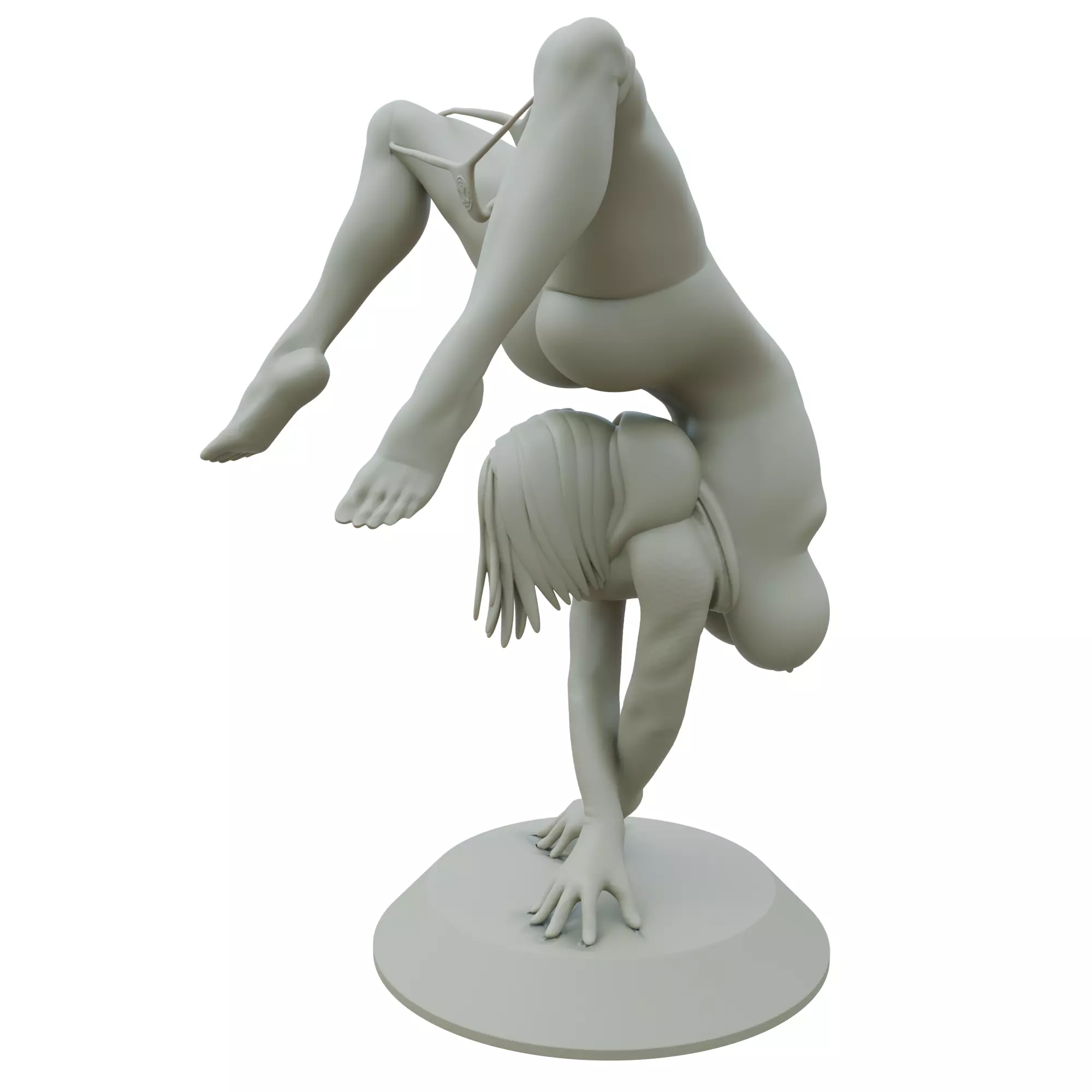 Sexy Spider Gwen Erotic STL Model for 3D Print Fan Art Figure 3D print model_1
