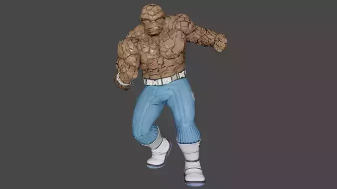 The Thing Low-poly 3D model