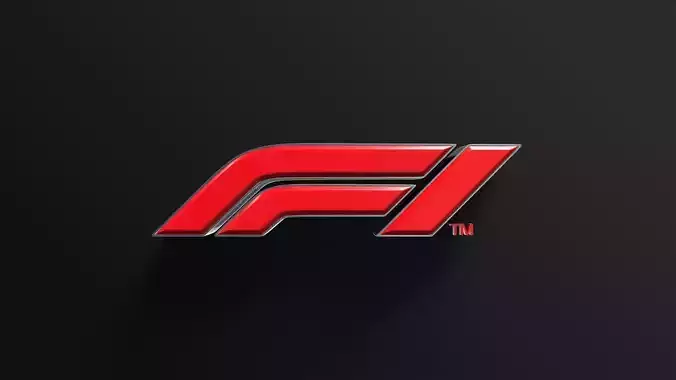 Formula 1 Logo High Poly and PBR Textured