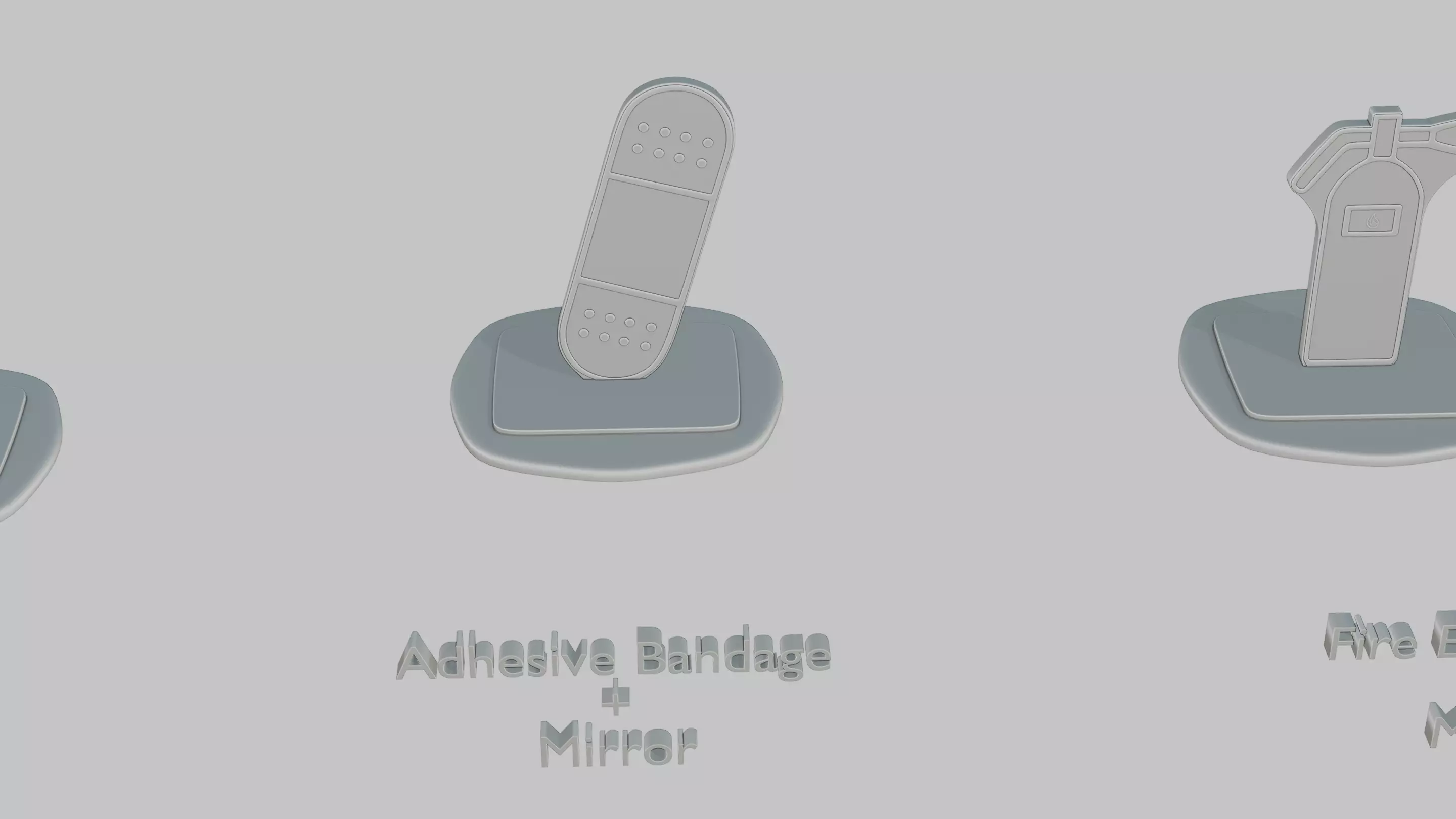 Emoji Statues Tools Medical and Utility 3D print model_12